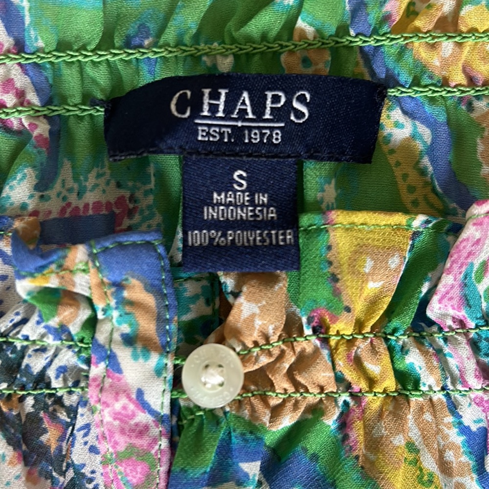 Chaps Peasant Style Top - image 8